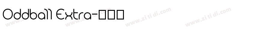 Oddball Extra字体转换